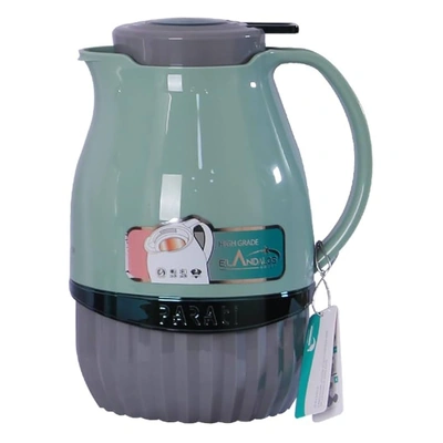 ترمس شاي - 0.85 لتر - خامة عالية الجودة - مينت جرين*رمادي