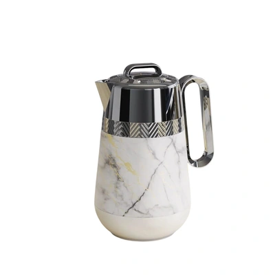 ترمس شاي - 0.85 لتر - أوف وايت