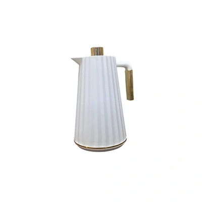 ترمس شاي الأندلس - 1 لتر - أبيض