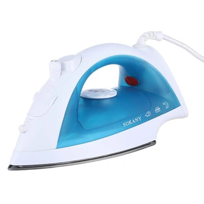 ‎YW-5518 مكواة بخار - 1600 وات - أبيض/أزرق