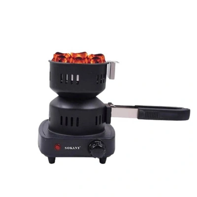 SK-07017 موقد الفحم الكهربائي - 1000وات - أسود