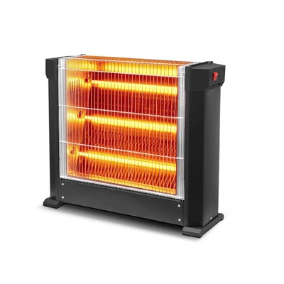 KH2763 دفاية كهربائية - 3 شمعات - اسود