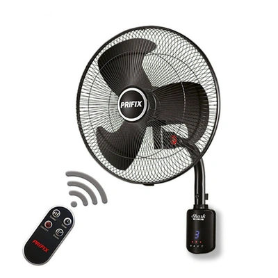 مروحة حائط بريموت - 18 بوصة - أسود