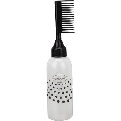 زجاجة مشط لتوزيع السوئل للشعر - متعدد الالوان