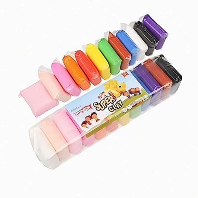 لعبة صلصال فوم - 12 قطعة - متعدد الالوان