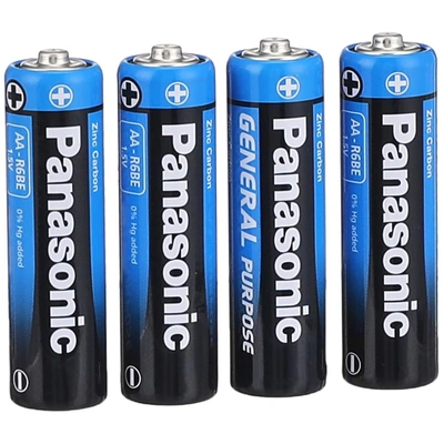 R6BE بطاريات باناسونيك 4 قطع - AA