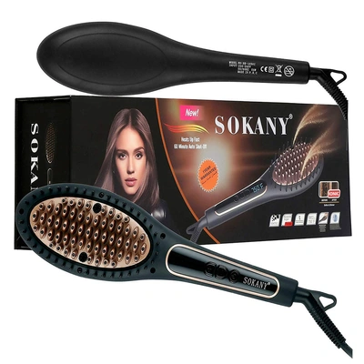 فرشاة فرد الشعر سوكاني - أسود - BR1030I