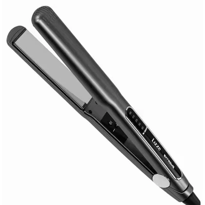 مكواة شعر لزي هير  سيراميك - 980 درجة الحرارة - فضي