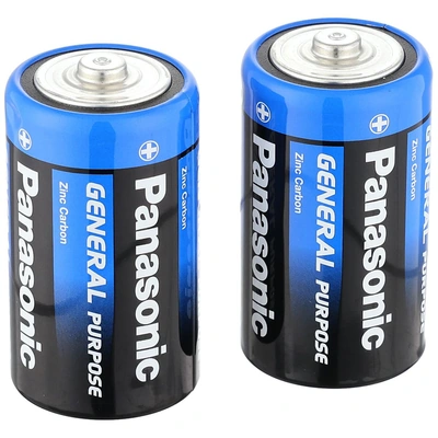 بطاريات باناسونيك - مقاس D - 4 قطع