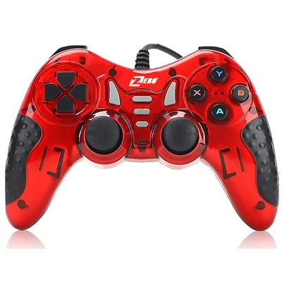 ذراع تحكم الألعاب - أحمر - ZR5001