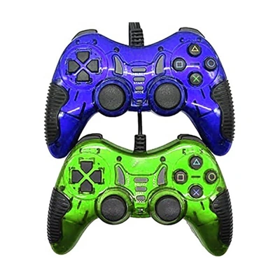 أذرع تحكم الألعاب - أزرق/أخضر - ZR5001