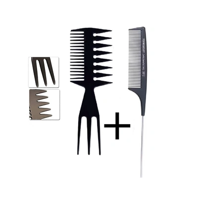 مشط تصفيف الشعر رجالي - 2 قطعة
