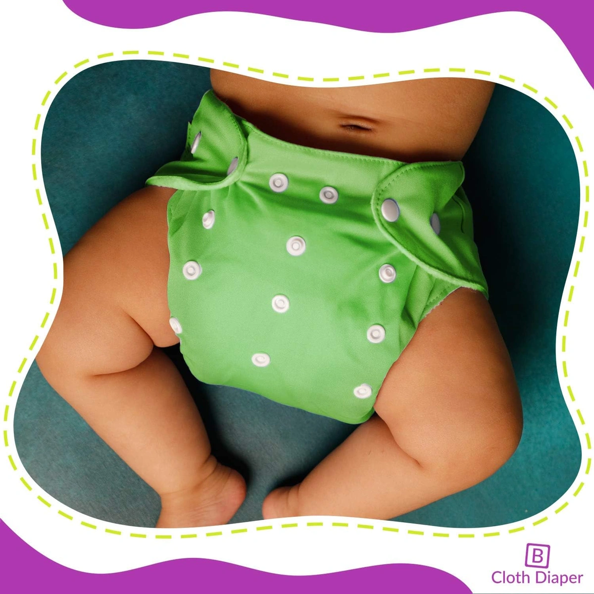 حفاضة قماش قابلة للغسل والتعديل