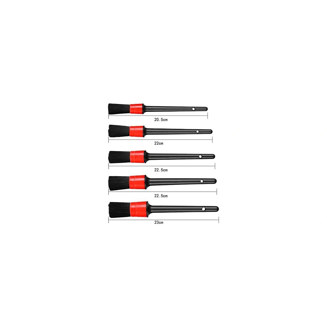 مجموعة فرش لتنضيف العربيه - 5 قطع