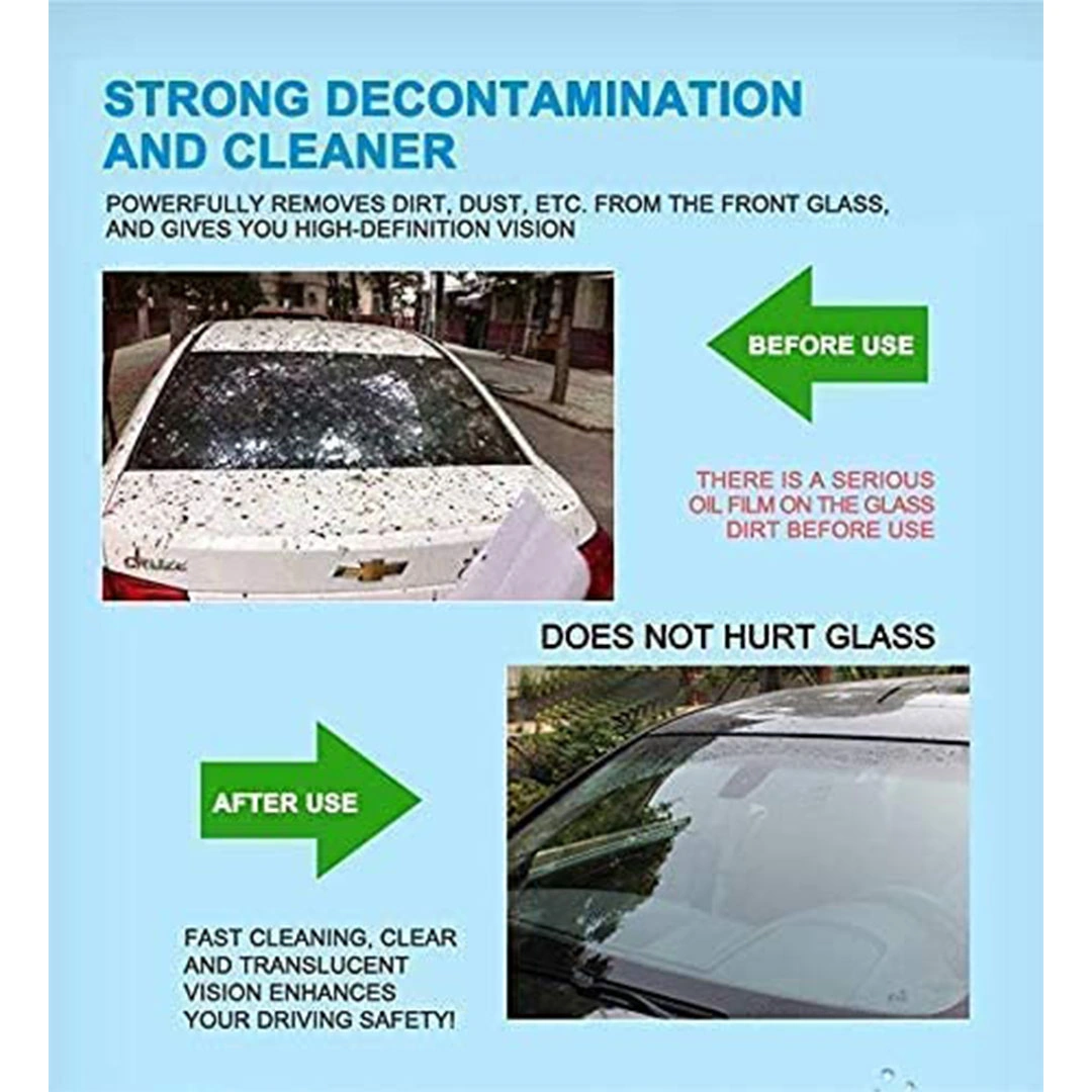 اقراص تنظيف زجاج السيارة - 5 اقراص