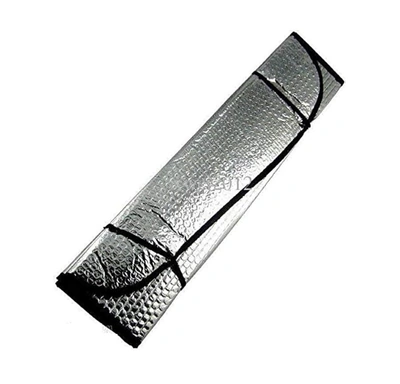 شماسة امامية للسيارة قابلة للطي - فضي