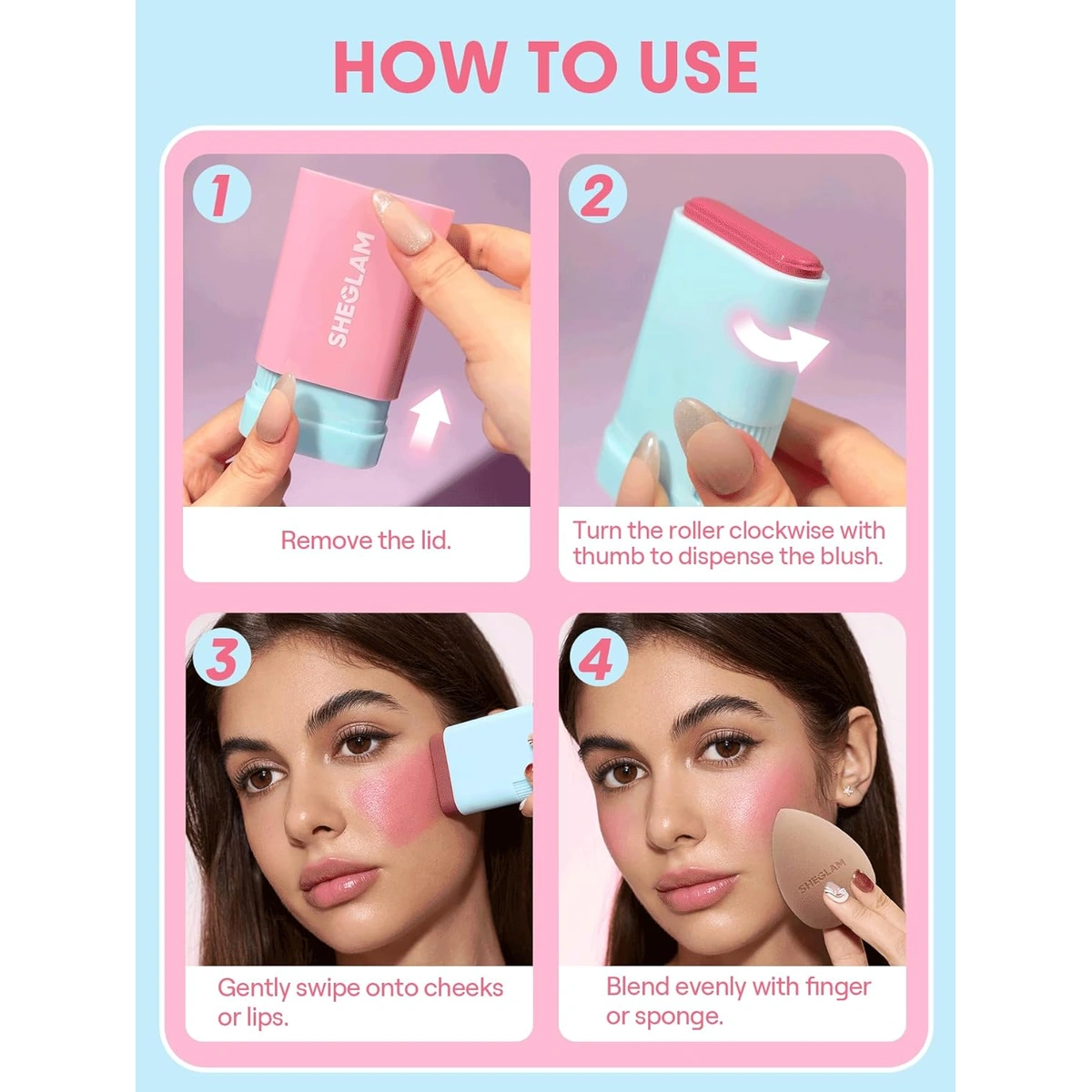 بلاشر ستيك جلاس جلو بينك ليمونيد - 15 جم