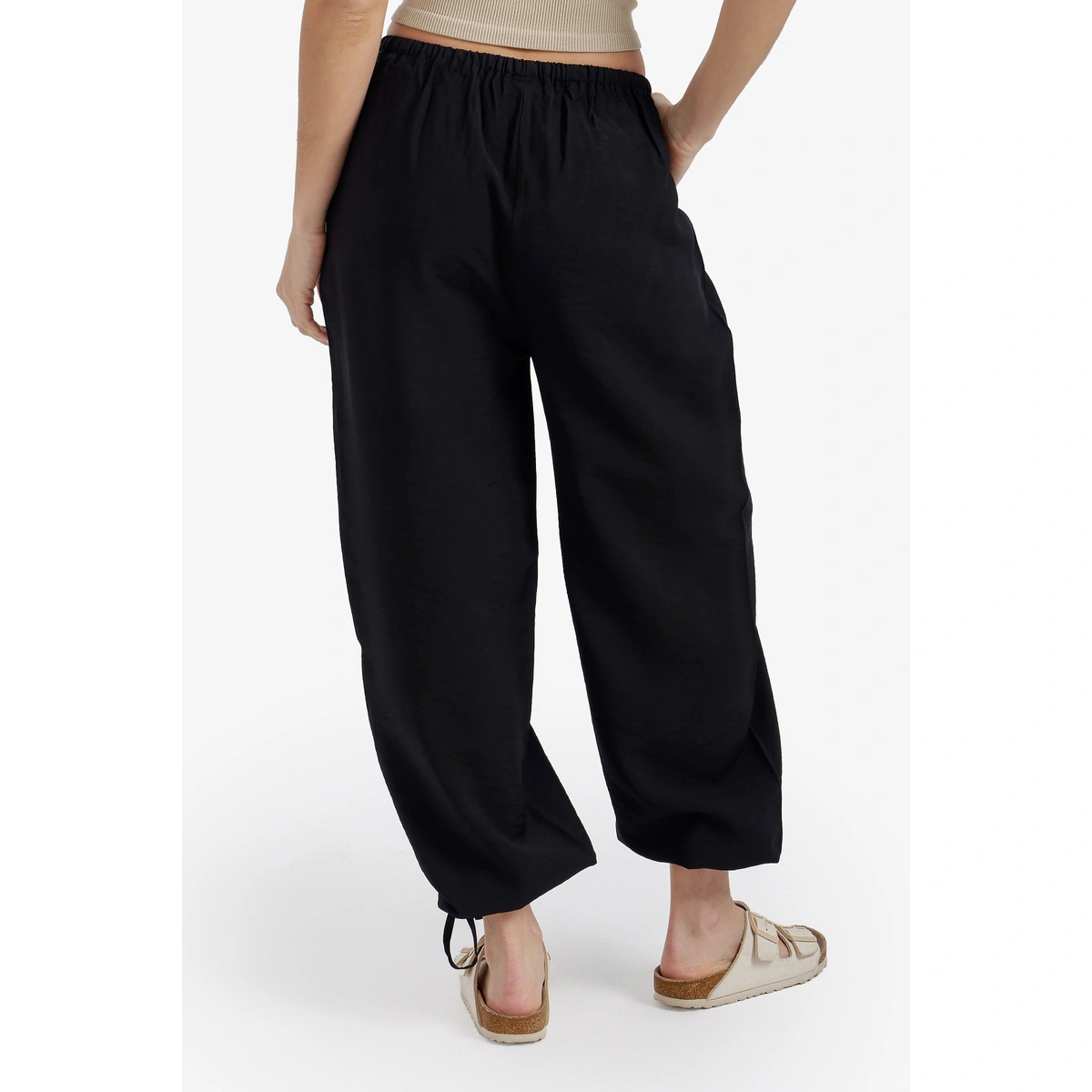 بنطلون بقدم بالوني برباط من كارينا - 58688