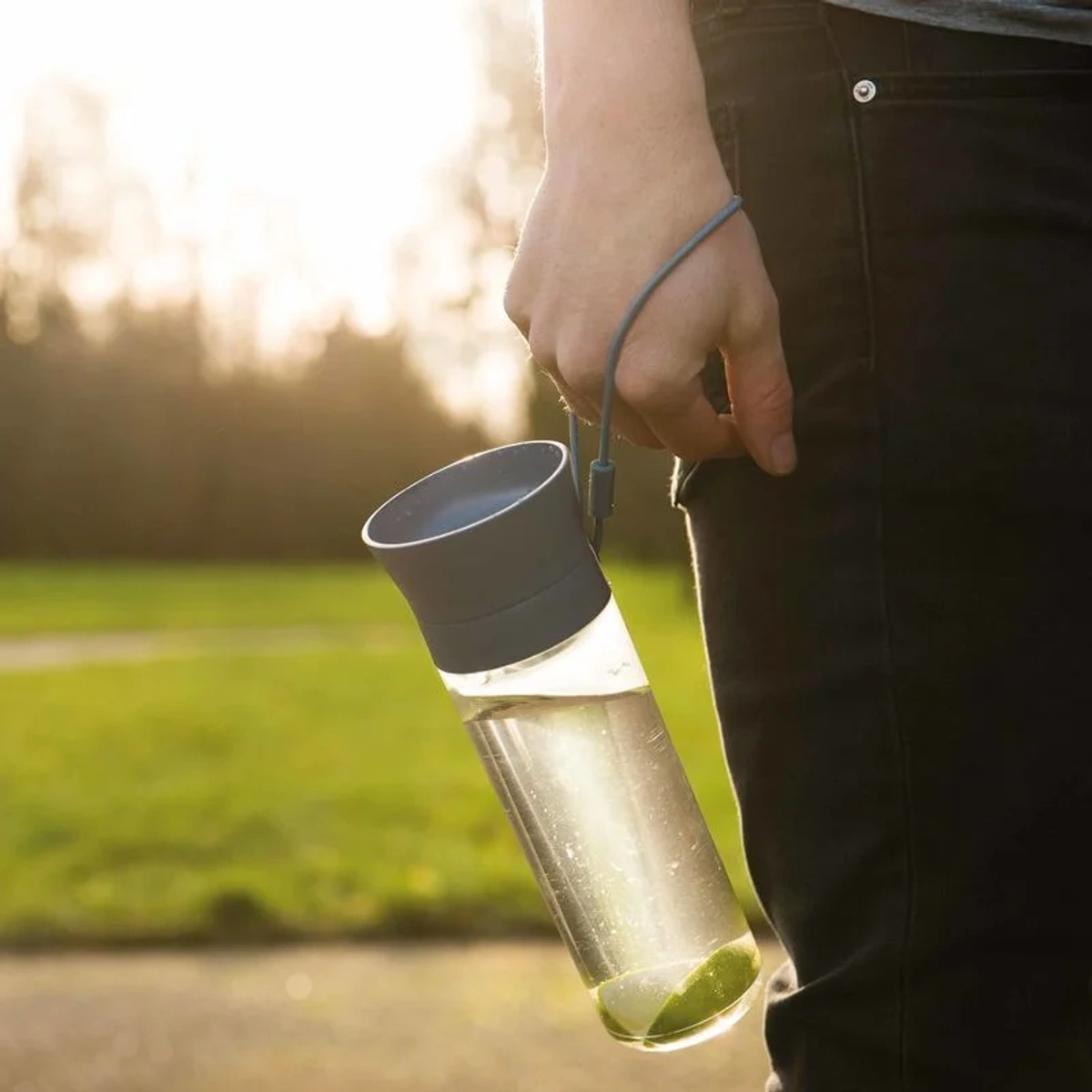 بيرغوف زجاجة مياه - 500 مل - أزرق