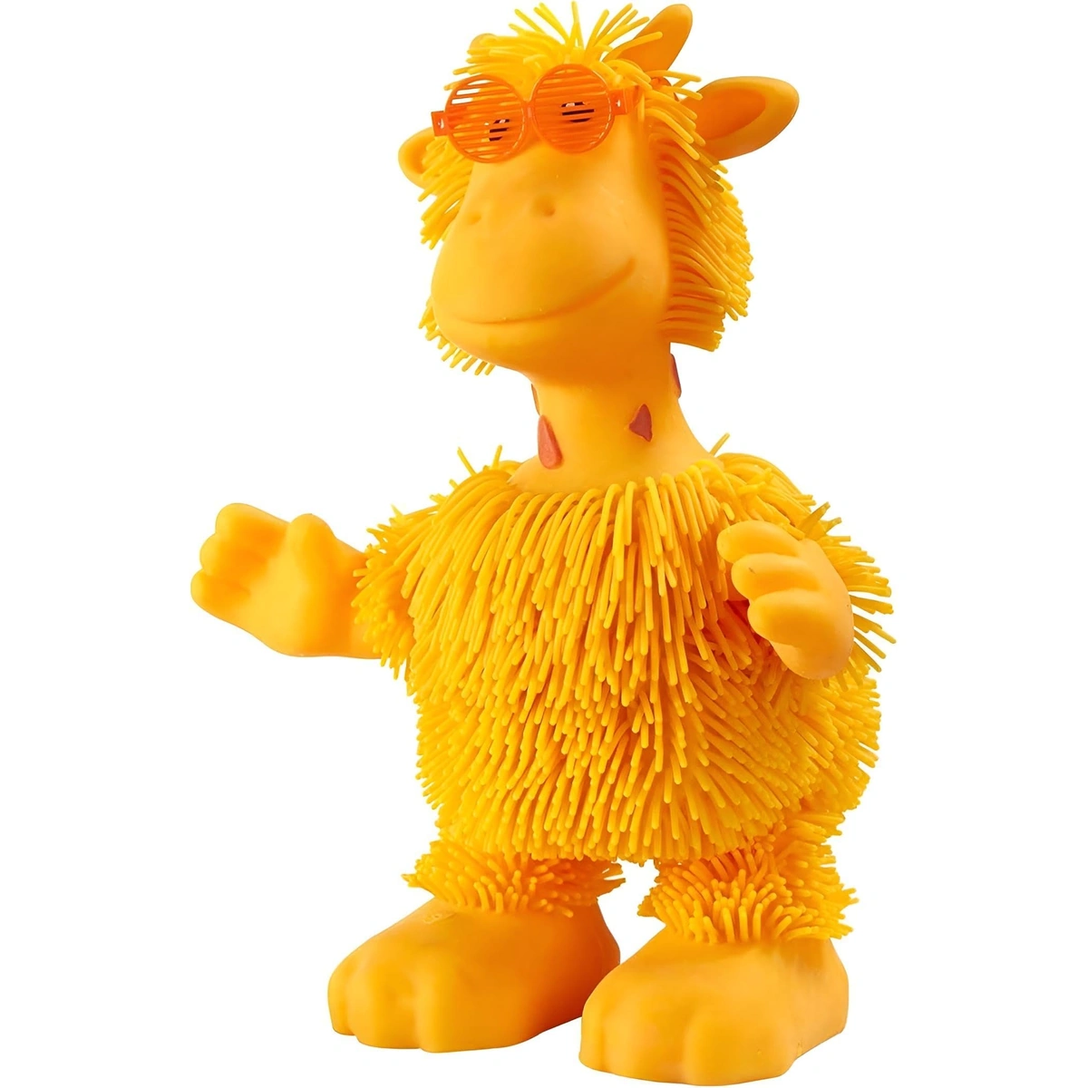 لعبة الزرافة الراقصة و المتحركة والموسيقية للأطفال - أصفر
