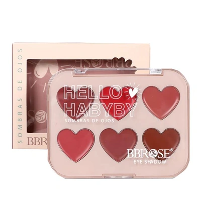 باليت اي شادو Hello Habyby رقم Es-B906 مجموعة 01 - 6 ألوان