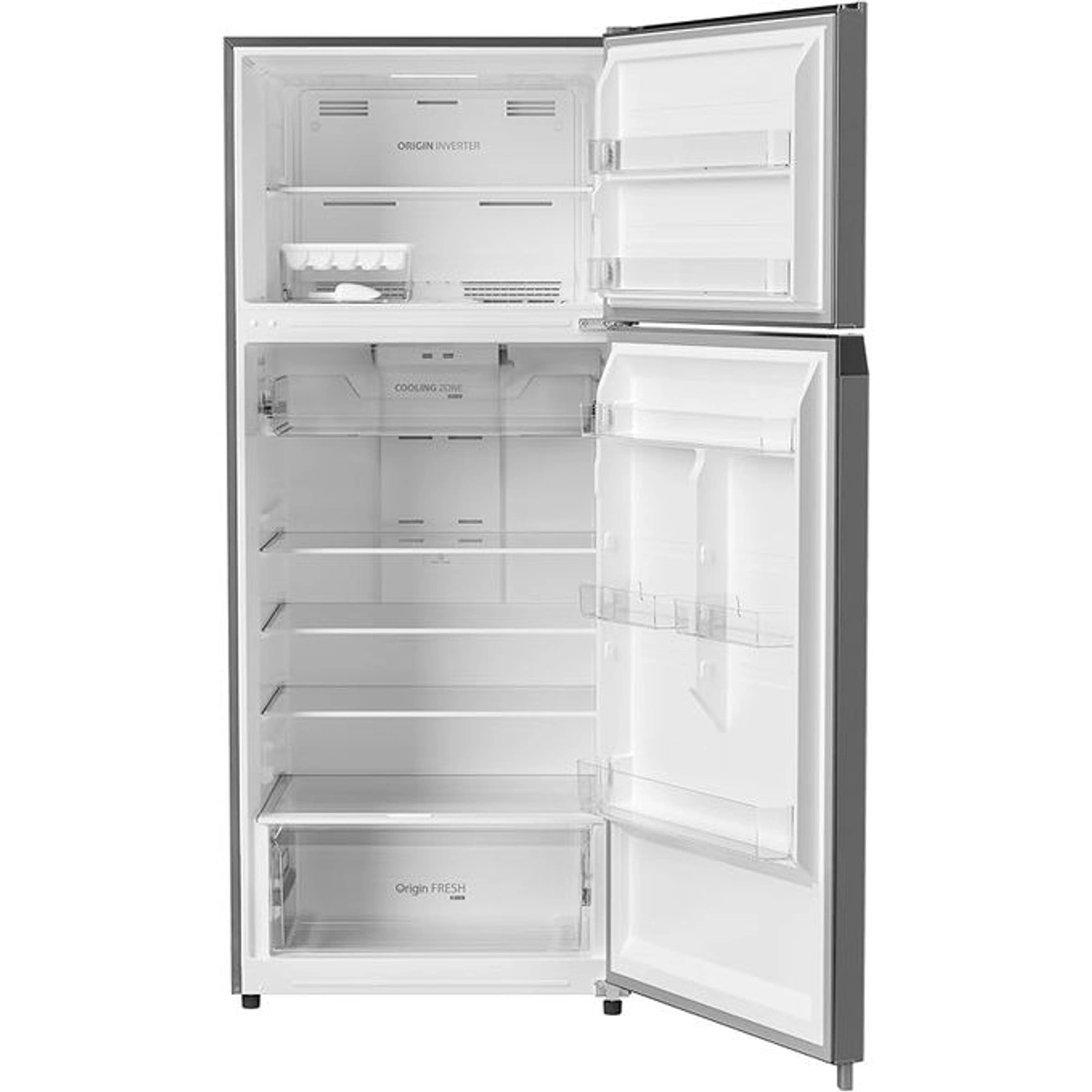 ثلاجة توشيبا انفرتر نوفروست ديجيتال - 535 لتر - فضي - GR-RT702WE-PMN(57)