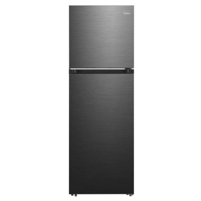 ثلاجة ميديا نوفروست كمبروسبر إستوائي فريزر علوي - 338 لتر - أسود - MDRT489MTN45