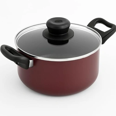 حلة طبخ من التفلون - 22 سم - 21205