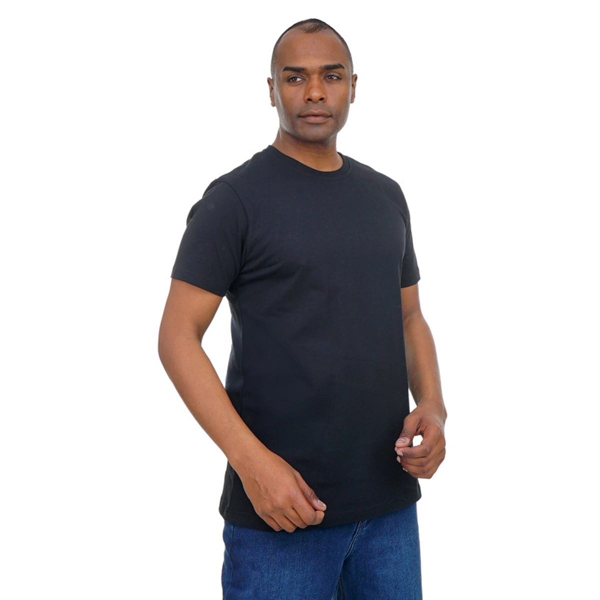 تيشيرت رجالي قطن نصف كم - 105010092