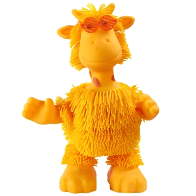 لعبة الزرافة الراقصة و المتحركة والموسيقية للأطفال - أصفر