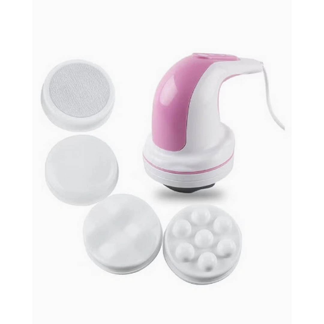 جهاز التدليك الكهربائي - أبيض/بينك