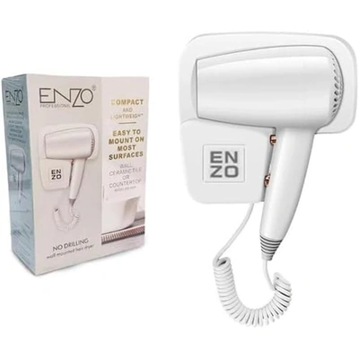 مجفف شعر إنزو - أبيض - 1600 وات - 3 درجات حرارة - EN-6005