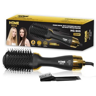 فرشاة ومجفف للشعر هوم جولد - 1200 وات - HG-905