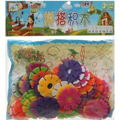 مكعبات بناء ميكانو بلاستيكية صغيرة