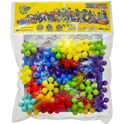 مكعبات بازل 3d للأطفال - متعددة الألوان