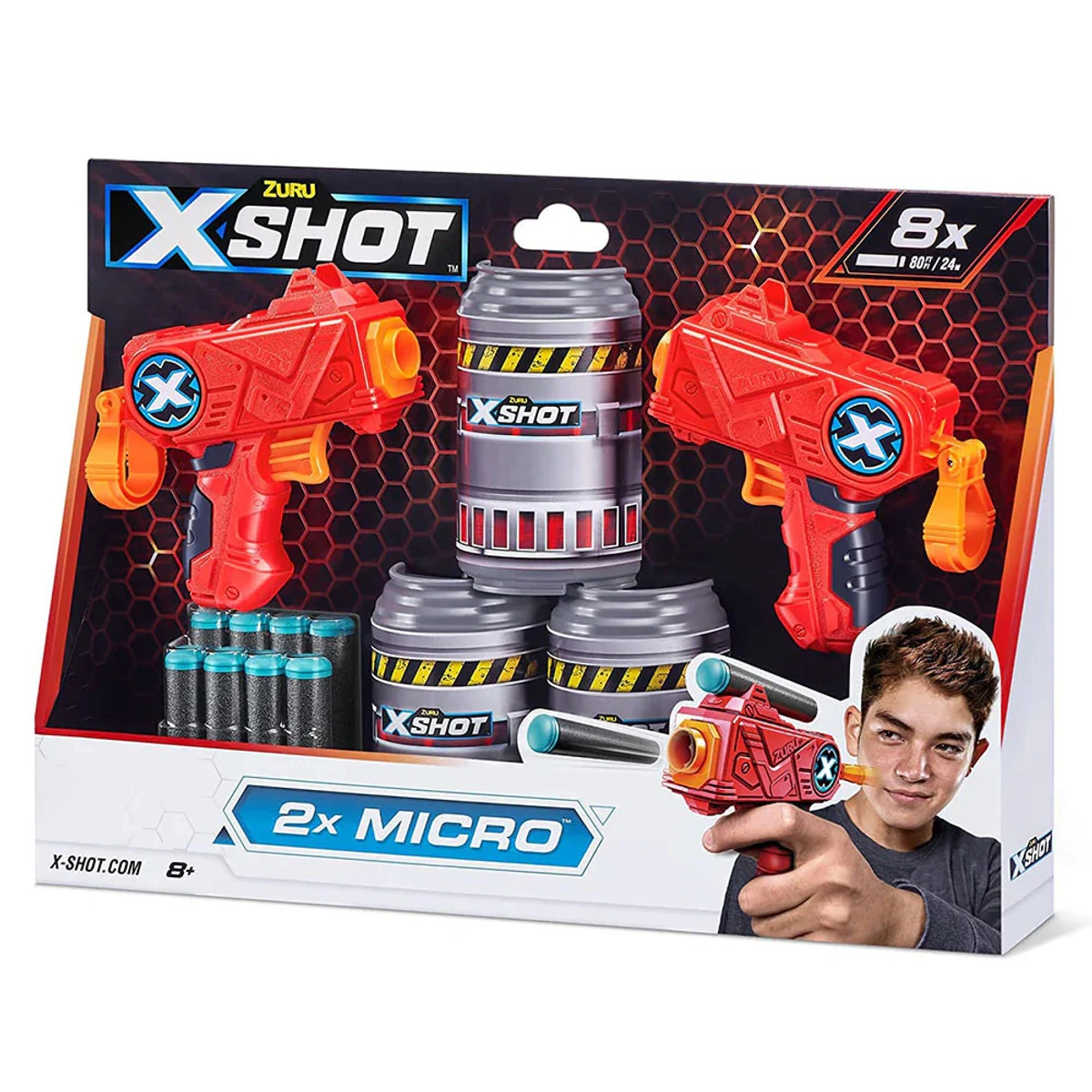 Zuru Two Small Blasters with 8 Darts - 3621