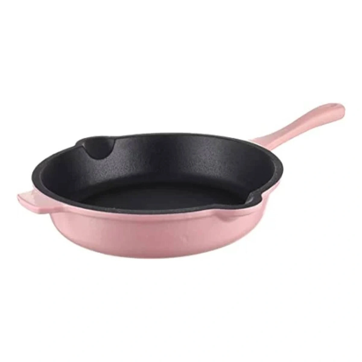 طاسة من حديد الزهر من بيرغوف  - 27 سم - بينك