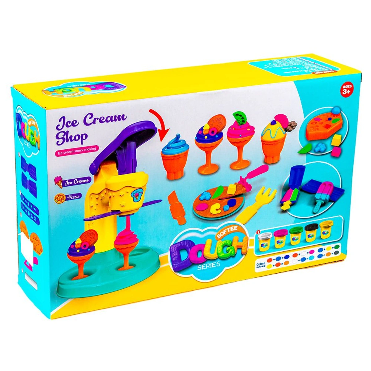 Ice Cream Shop Pretend Play Set with Accessories