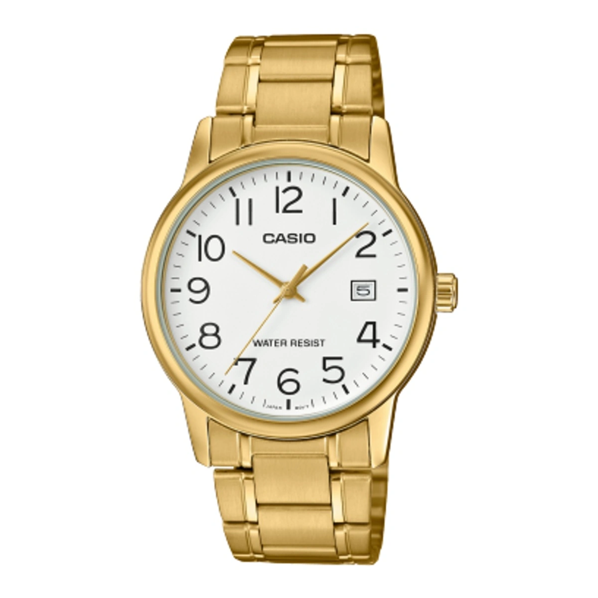Casio Men's Gold Analog Watch - Classic & Elegant MTP-V002G