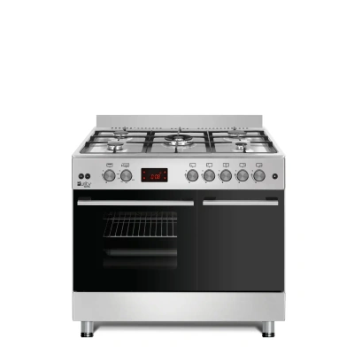 بيوريتي بوتاجاز غاز - 5 شعلات - ستانلس ستيل - FRGG9050-DC - ضمان 5 سنوات