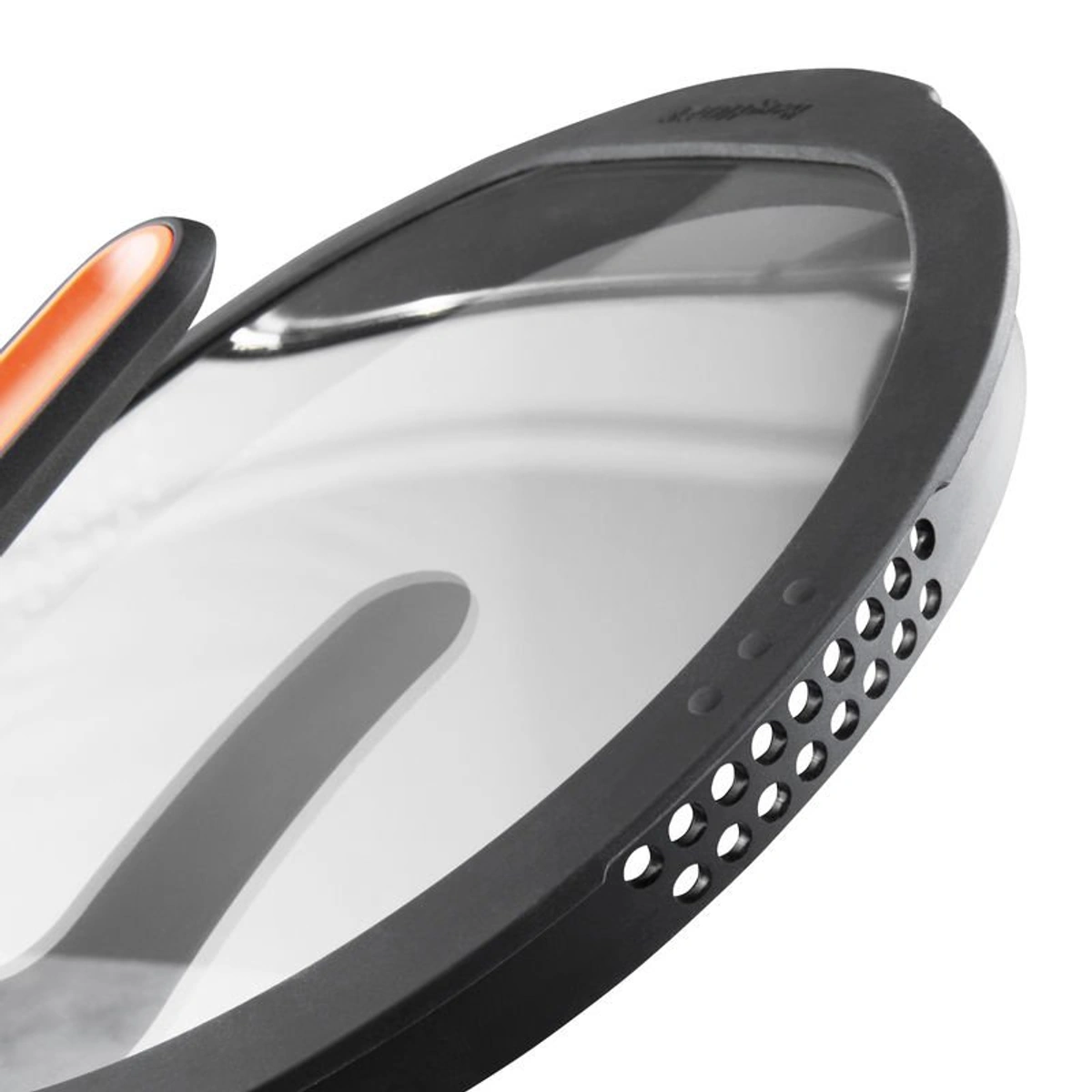 بيرغوف طاسة قلي بقبض قابل للفصل وغطاء خزفي - 24 سم - أحمر