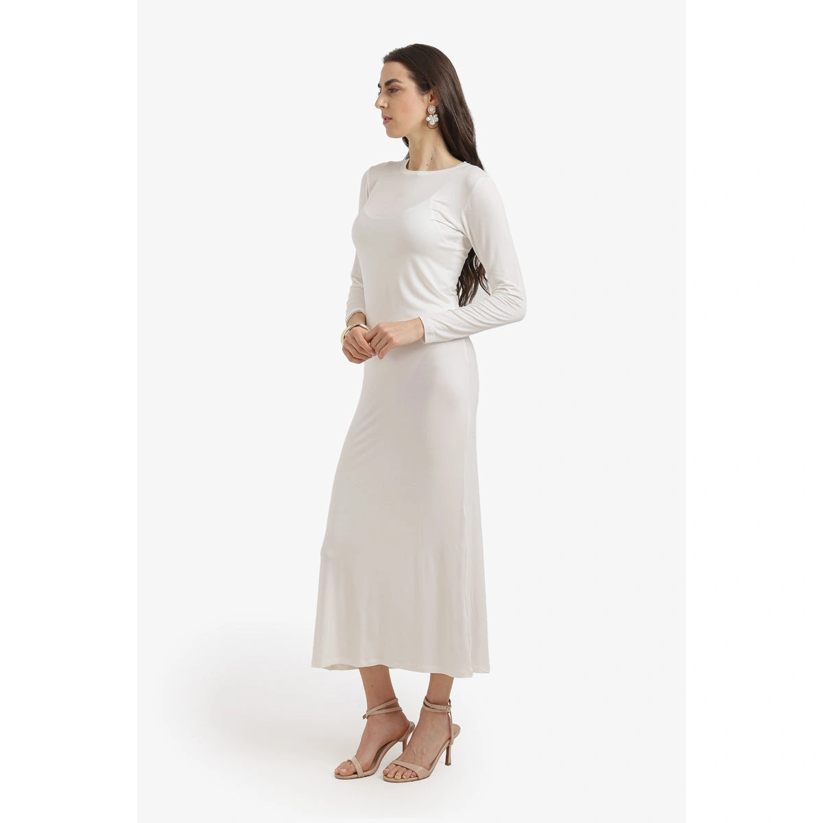 فستان ميدي حريمي فسكوز من كارينا 58414