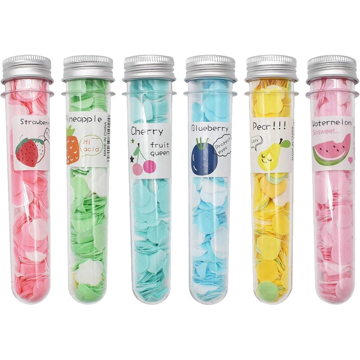 شرائح صابون ورقية معطرة داخل أنبوب - 14 سم