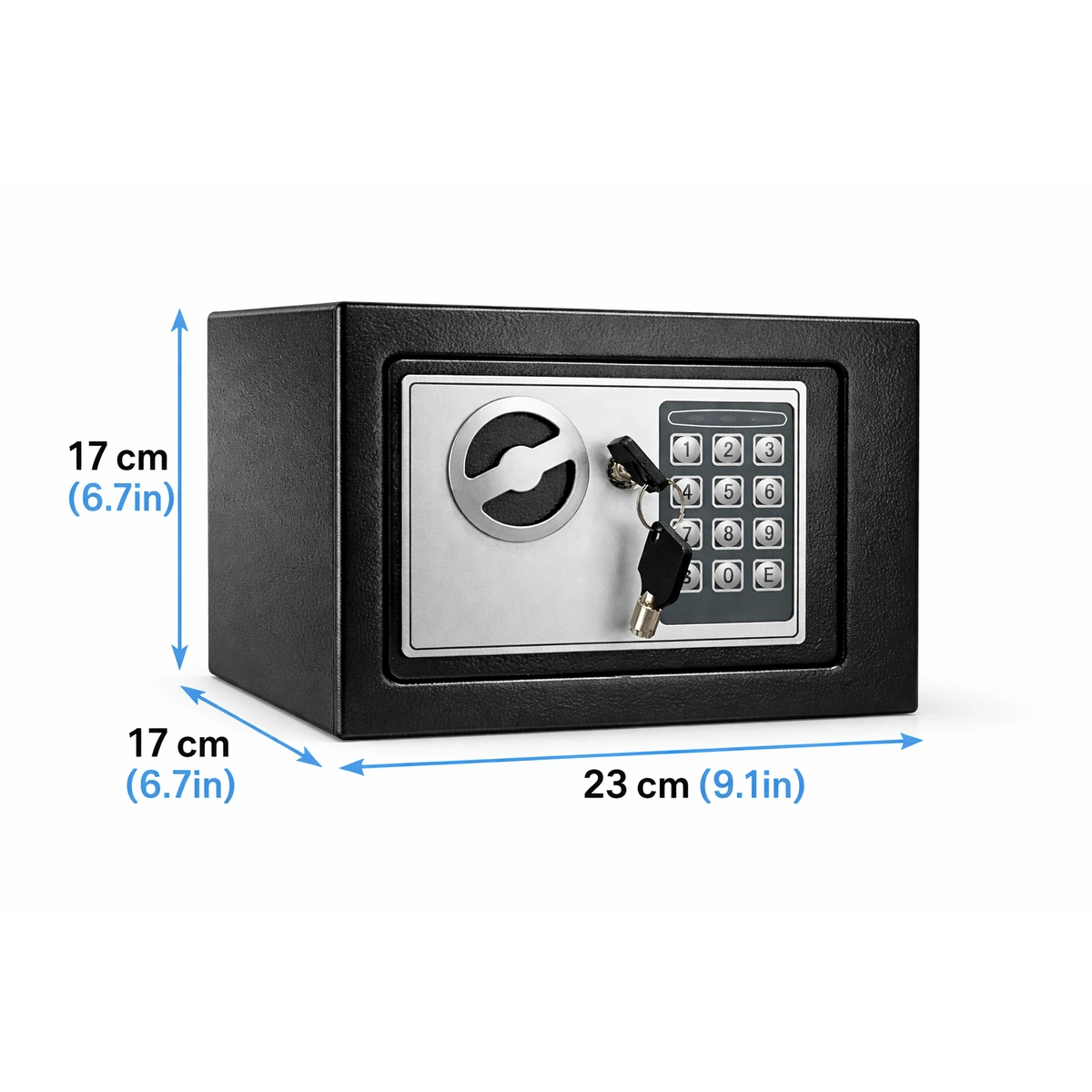 خزنة رقمية تربو آمنة - 17×23×17 سم