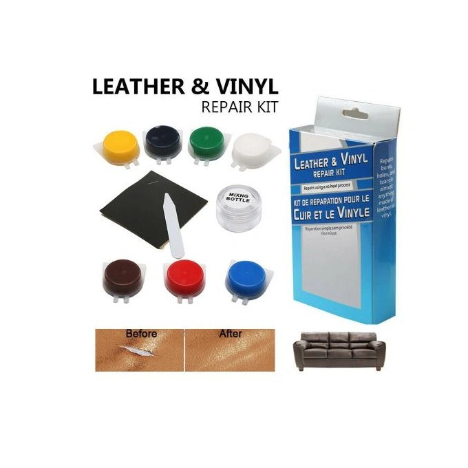 طقم أدوات إصلاح الجلود - 7 لون