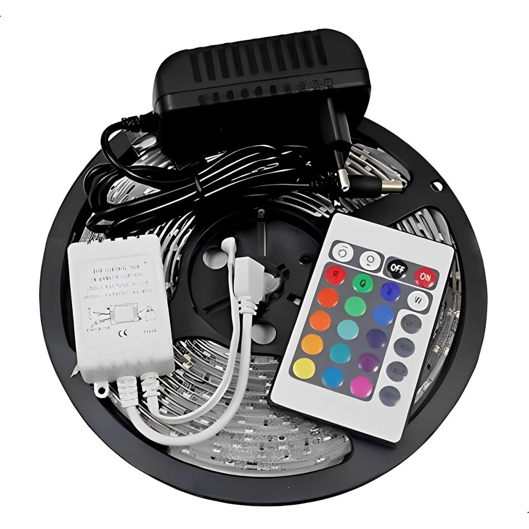 شريط LED 5م مقاوم للماء – إضاءة ملونة لجميع الأجواء