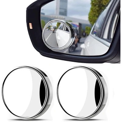 مرايا النقاط العمياء تدور بزاوية 360 درجة - 2 قطعة