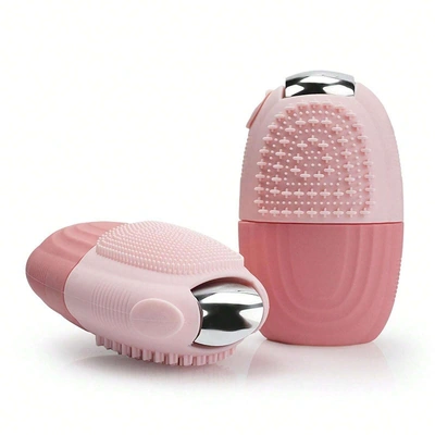 رولر تدليك للوجه قابلة لإعادة الاستخدام 3 في 1 مع أسطوانة معدنية