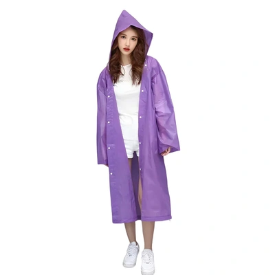 معطف واق من المطر مقاوم للماء