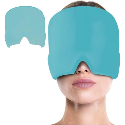 طاقية تخفيف آلام الصداع النصفي - أزرق